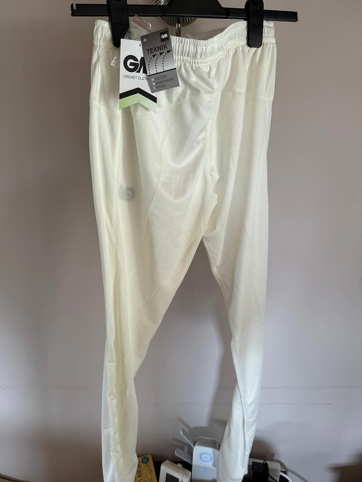 GM Gunn & Moore Women's Cricket Trousers ST Light Cream Size 16