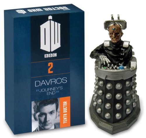 DOCTOR WHO Figurine Collection - Figure 2 - Davros Creator of The Daleks - Hand Painted 1:21 Scale Model - Collector Boxed - Zaja Sales Ltd