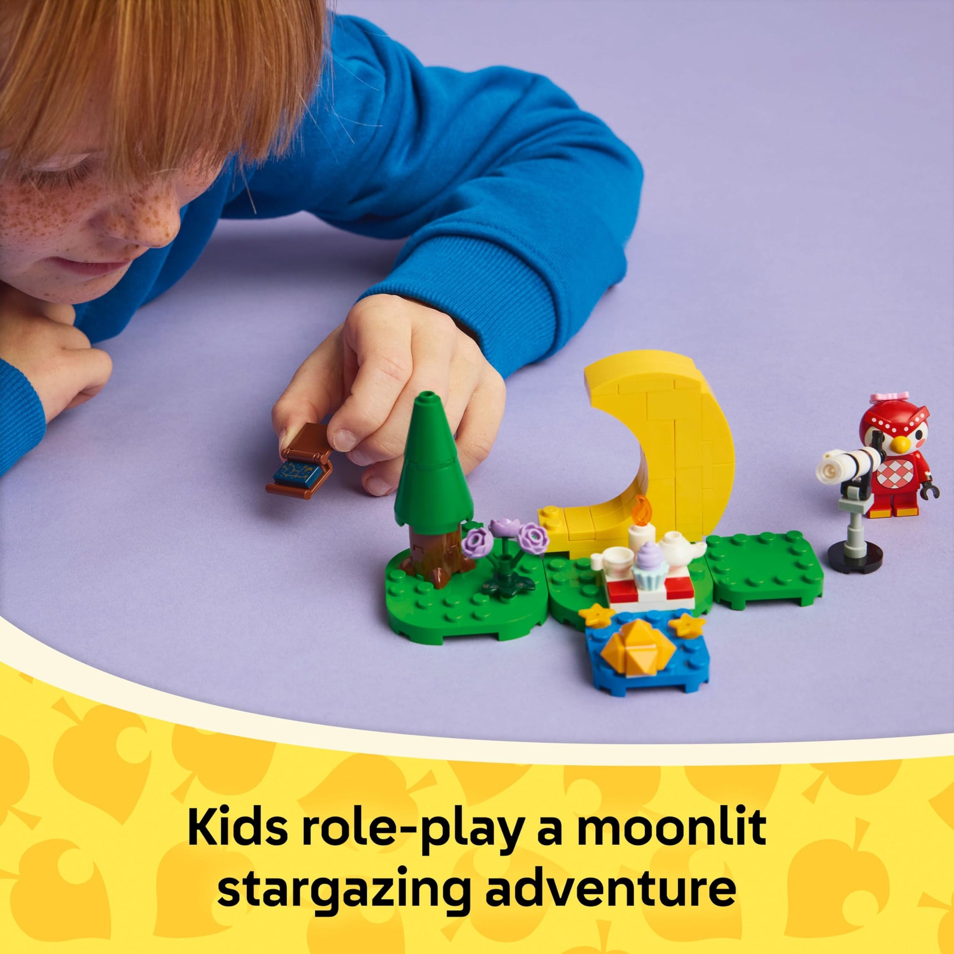 LEGO Animal Crossing Stargazing with Celeste, Creative Astronomy Toy Set for 6 Plus Year Old Girls & Boys, with Character Minifigure and Telescope, Birthday Gift Idea, Great for fun Role Play 77053 - Zaja Sales Ltd