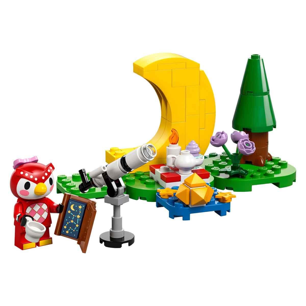 LEGO Animal Crossing Stargazing with Celeste, Creative Astronomy Toy Set for 6 Plus Year Old Girls & Boys, with Character Minifigure and Telescope, Birthday Gift Idea, Great for fun Role Play 77053 - Zaja Sales Ltd