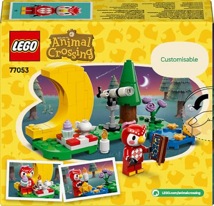 LEGO Animal Crossing Stargazing with Celeste, Creative Astronomy Toy Set for 6 Plus Year Old Girls & Boys, with Character Minifigure and Telescope, Birthday Gift Idea, Great for fun Role Play 77053 - Zaja Sales Ltd