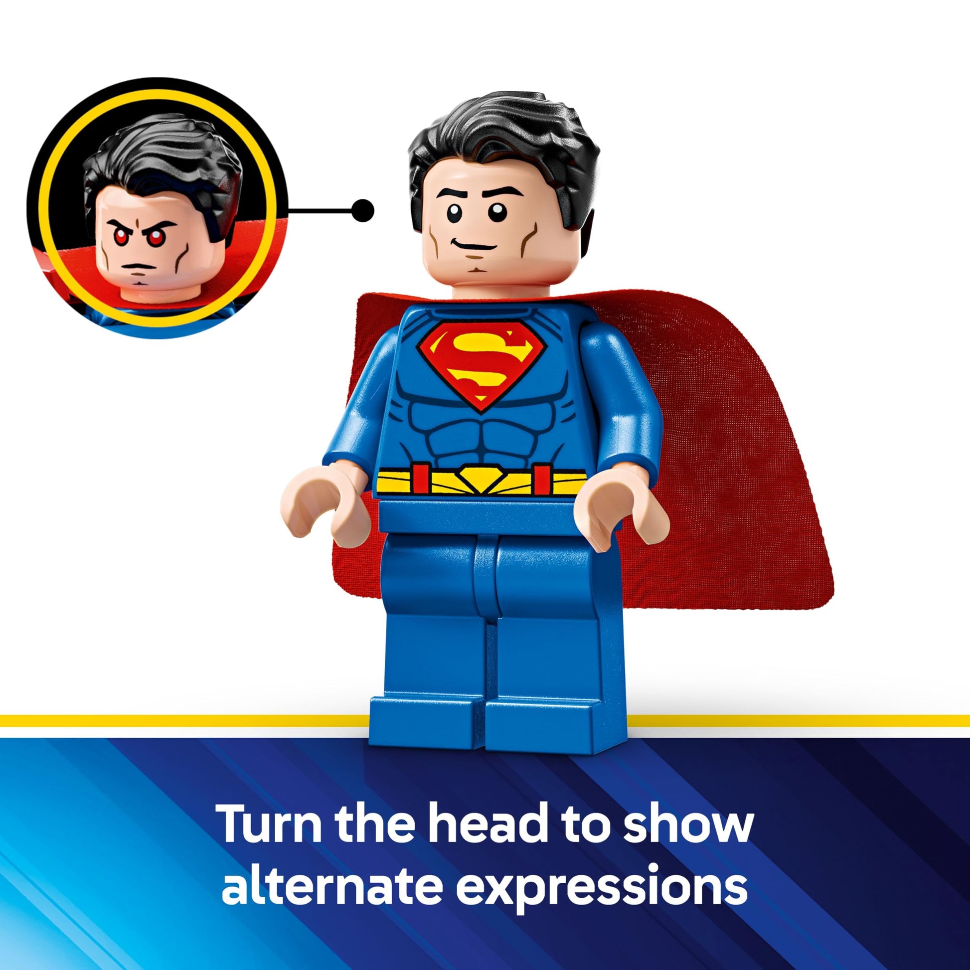 LEGO DC Superman Mech vs. Lex Luthor, Super Heroes Toy with 2 Minifigures, a Stud Shooter & Kryptonite - Buildable Figure Set - Gift 6 Plus Year Old Boys & Girls 76302 - Zaja Sales Ltd