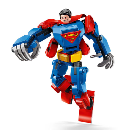 LEGO DC Superman Mech vs. Lex Luthor, Super Heroes Toy with 2 Minifigures, a Stud Shooter & Kryptonite - Buildable Figure Set - Gift 6 Plus Year Old Boys & Girls 76302 - Zaja Sales Ltd