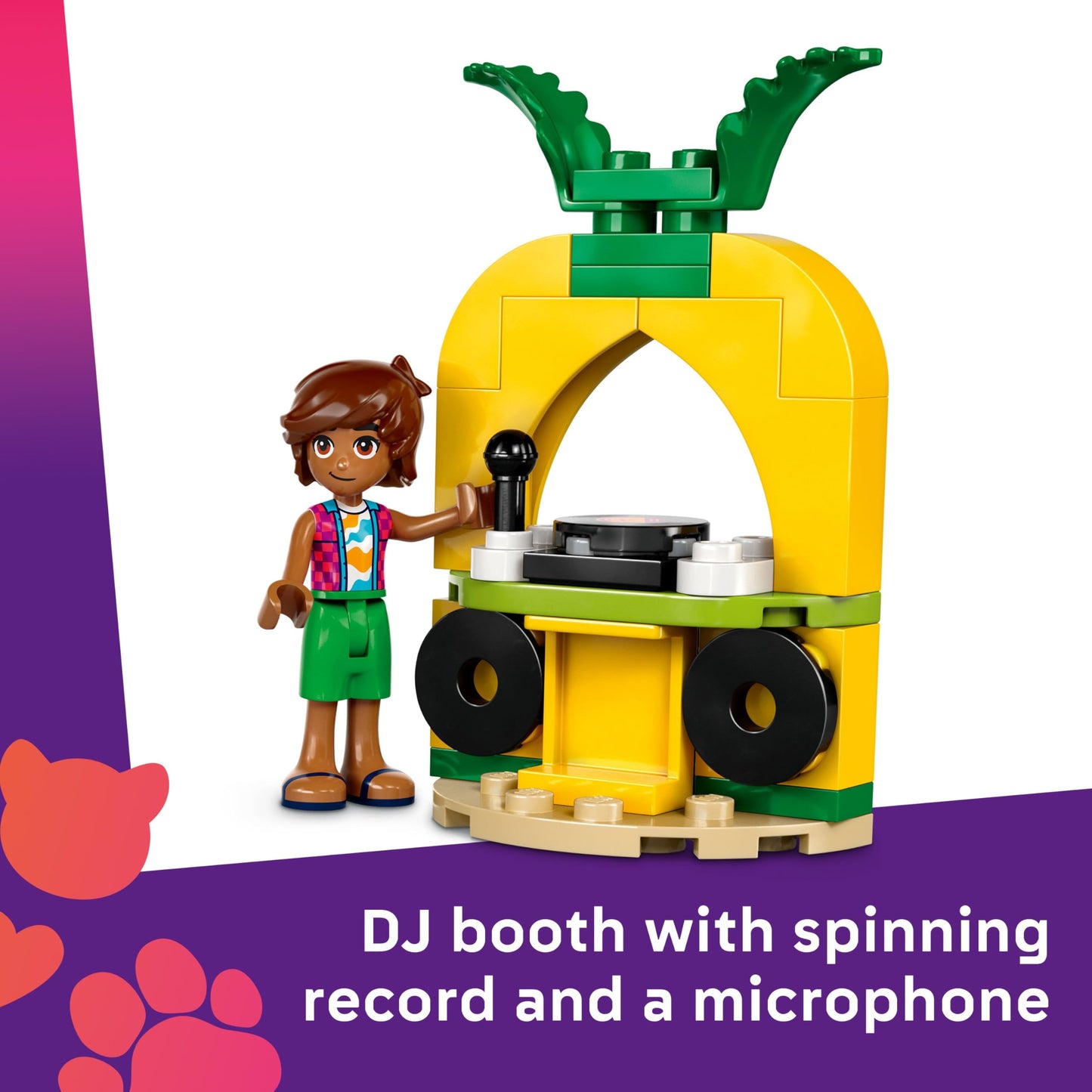 LEGO Friends Unicorn & Flamingo Pool Party Toy with Animal 'Floaties', 2 Mini Dolls, Churro the Cat & Accessories incl. a DJ Booth & Sunbeds - Creative Gift for 5+ Year Old girls - 42658 - Zaja Sales Ltd