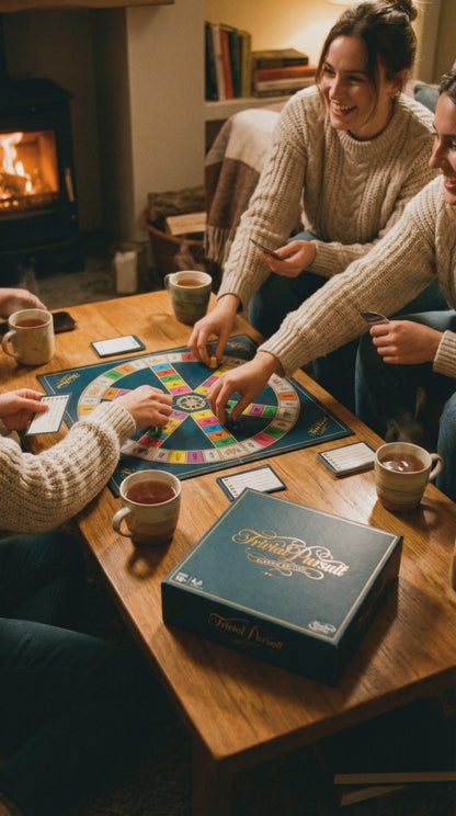 Trivial Pursuit Classic Edition Board Game by Hasbro – 2,400 Questions