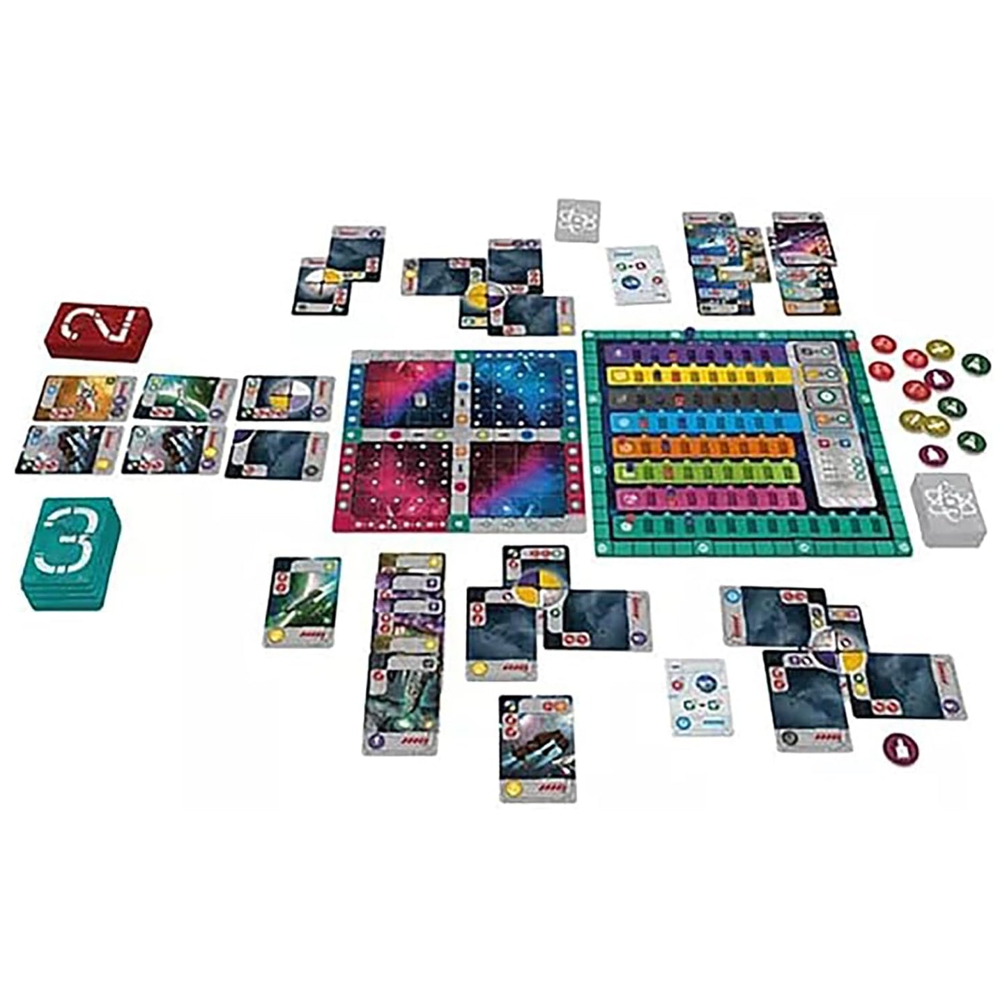 Rio Grande Games: Aldebaran Duel - Economic Strategy Game, Space Theme, Colonize - Research - Dominate, Empire Development, 2 Players, 45 - 90 Mins - Zaja Sales Ltd