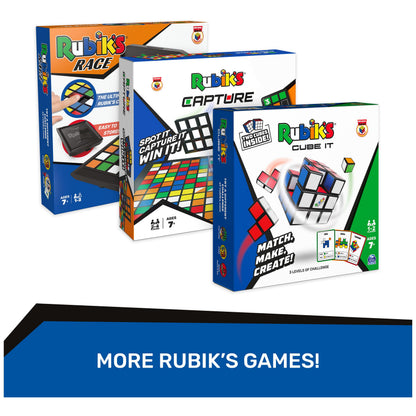 Rubik's Race, Ace Edition Classic Fast - Paced Puzzle Strategy Sequence Two Player Board Game, for Kids & Adults Ages 8 and up - Zaja Sales Ltd