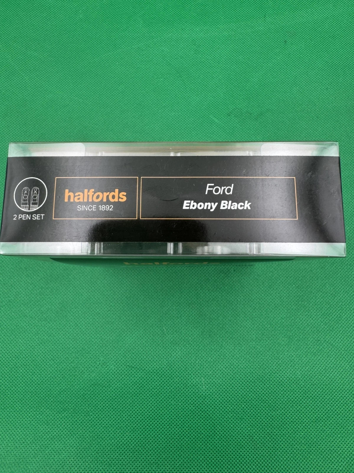 HALFORDS 2 Pen Stone Chip & Scratch Repair Kits, Ford EBONY BLACK
