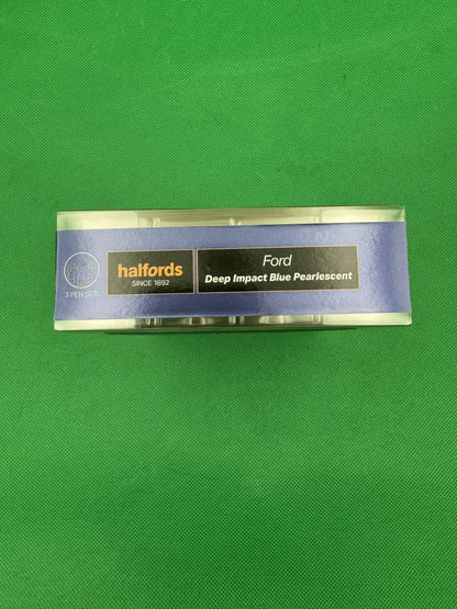 HALFORDS STONE CHIP & SCRATCH REPAIR SYSTEM FORD DEEP IMPACT BLUE PEARLESCENT