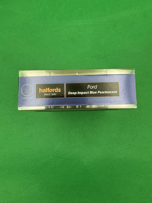 HALFORDS STONE CHIP & SCRATCH REPAIR SYSTEM FORD DEEP IMPACT BLUE PEARLESCENT