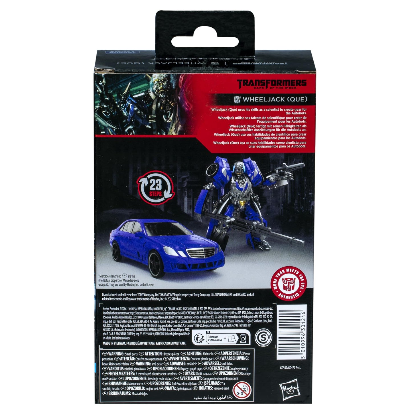Transformers Studio Series Deluxe Class Dark of the Moon Wheeljack (Que) Action Figure - Zaja Sales Ltd
