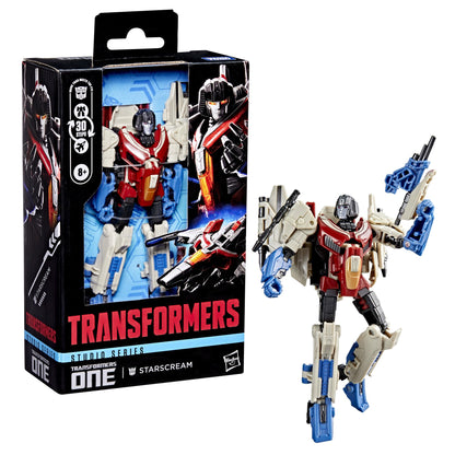 Transformers Studio Series Deluxe Class One Starscream Action Figure - Zaja Sales Ltd